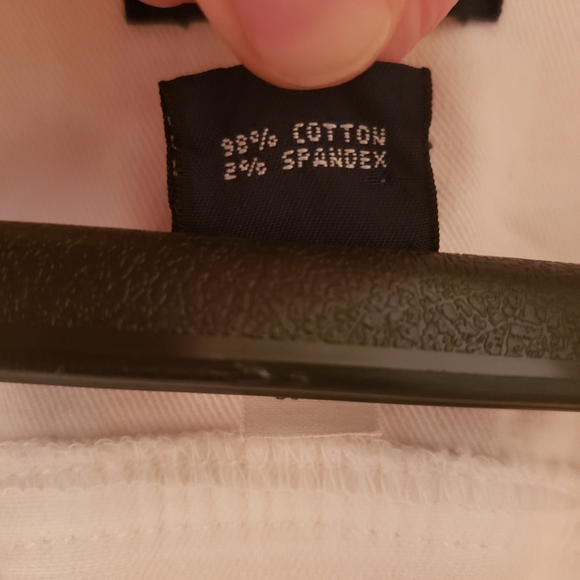 GAP Cotton Stretch Mockneck Jacket Coat White Medium - Picture 10 of 13